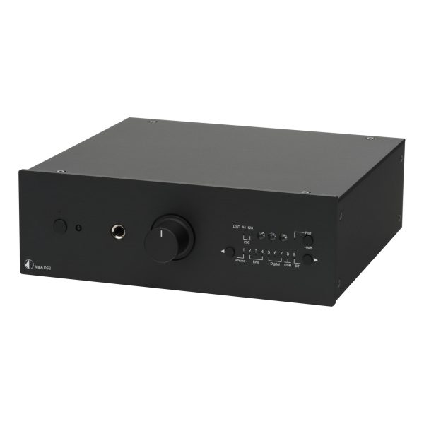 pro ject maia ds2 integrated amplifier with bluetooth black front 2048x 1
