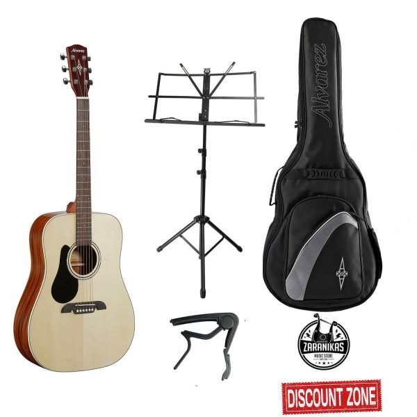 Alvarez Regent RD26L Dreadnought Standard Bundle Zaranikas