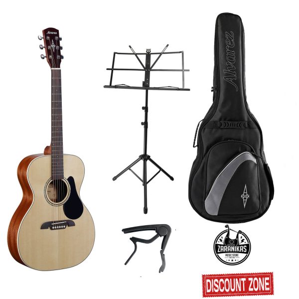 Alvarez Regent RF26 OM Standard Bundle Zaranikas