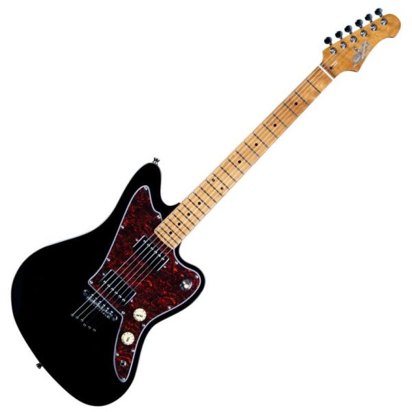 JET JJ350 BK Jaguar Electric Guitar Black Zaranikas 1
