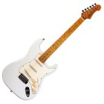 JET JS300 OW Stratocaster Electric Guitar Olympic White Zaranikas 1 1