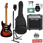 JET JS300 SB Stratocaster Premium Bundle Zaranikas