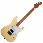 JET JS400 VYW Stratocaster HSS Electric Guitar Vintage Yellow Zaranikas 1