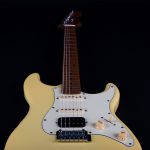 JET JS400 VYW Stratocaster HSS Electric Guitar Vintage Yellow Zaranikas 6