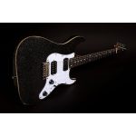 JET JS500 Stratocaster HH Electric Guitar Black Sparkle Zaranikas 3