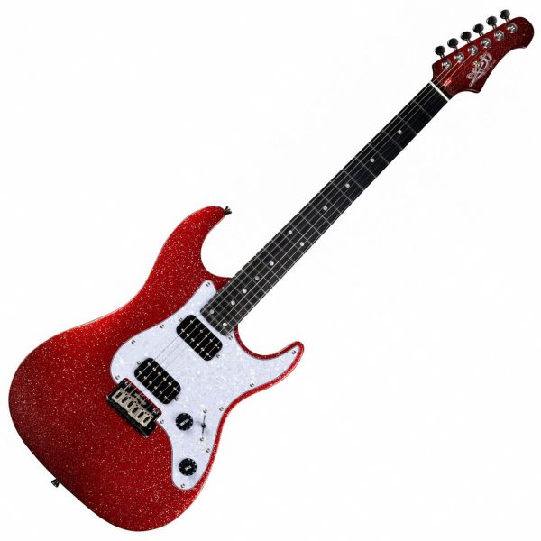 JET JS500 Stratocaster HH Electric Guitar Red Sparke Zaranikas 1