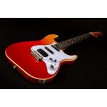 JET JS600 Stratocaster HSS Electric Guitar Transparent Red Zaranikas 3