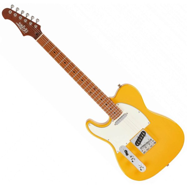 JET JT300 LH BTS Telecaster Left Handed Electric Guitar Blonde Zaranikas 1