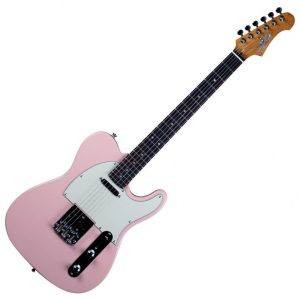 JET JT300 PK R Telecaster Electric Guitar Pink Zaranikas 1