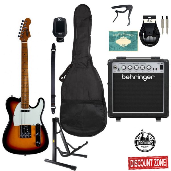 JET JT300 SB Telecaster Premium Bundle Zaranikas