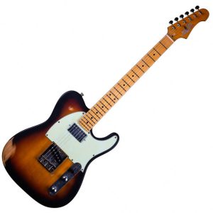 JET JT350 Relic SB Telecaster Electric Guitar Sunburst Zaranikas 1