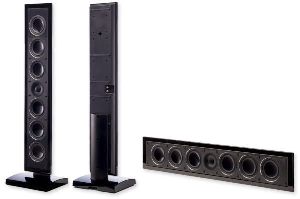 paradigm millenia lp xl lcr slim profile speaker 1